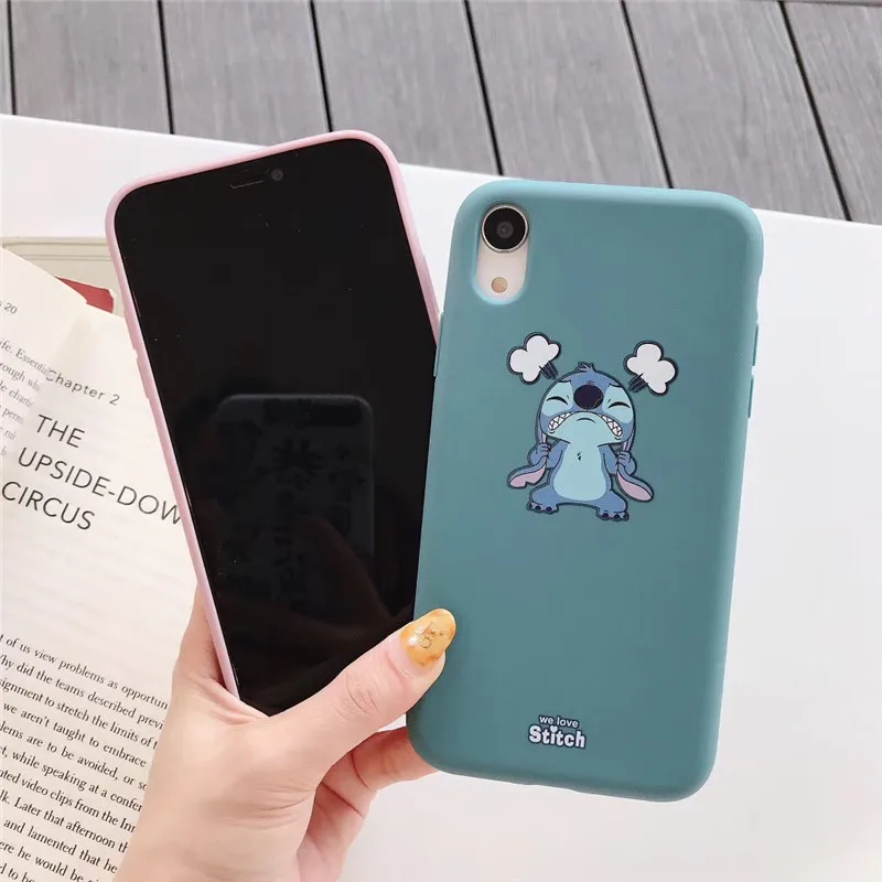 GYKZ Cute Cartoon Stitch Fitted Cases For iPhone 8 XS MAX XR X 7 6 6s Plus Animal Print Soft Silicone Phone Cover For iPhone XR
GYKZ Cute Cartoon Stitch Fitted Cases For iPhone 8 XS MAX XR X 7 6 6s Plus Animal Print Soft Silicone Phone Cover For iPhone XR