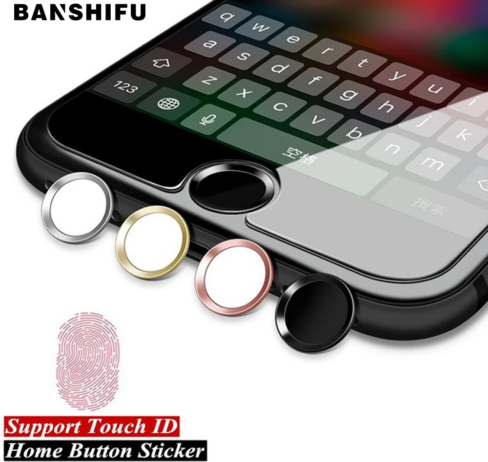 5PCS/LOT Universal Home Button Sticker For Apple iPhone 8 7 6 6s Plus 5s Aluminum Touch ID Screen Protector For iPad Air 2 3 4 B
5PCS/LOT Universal Home Button Sticker For Apple iPhone 8 7 6 6s Plus 5s Aluminum Touch ID Screen Protector For iPad Air 2 3 4 B