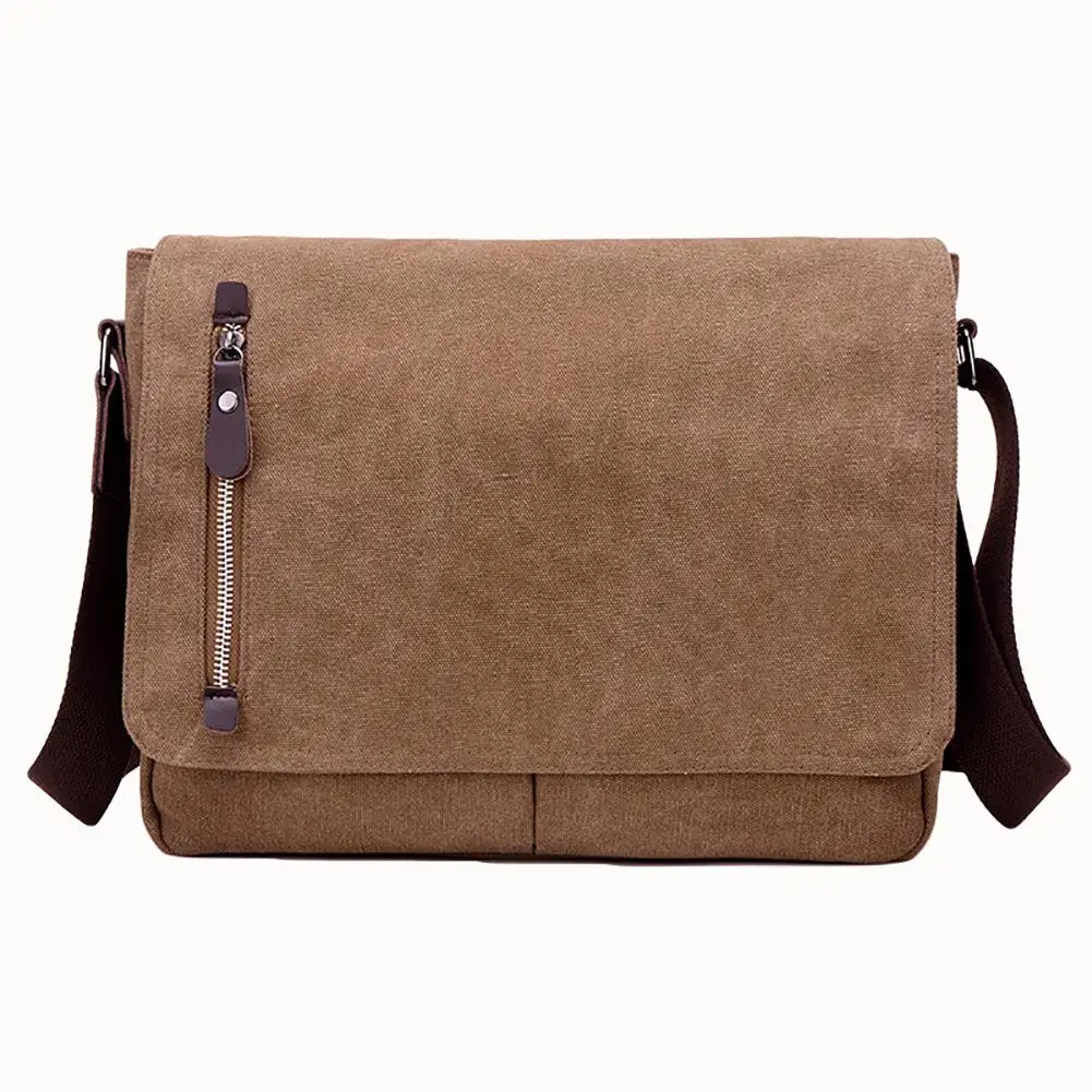Vintage Business Men Solid Color Zipper Messenger Pouch Shoulder Crossbody Bag
Vintage Business Men Solid Color Zipper Messenger Pouch Shoulder Crossbody Bag