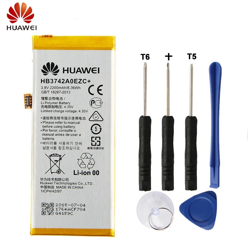 HuaWei Original HB3742A0EZC+ Battery For Huawei Ascend P8 Lite Genuine Replacement Phone Battery 2200mAh
HuaWei Original HB3742A0EZC+ Battery For Huawei Ascend P8 Lite Genuine Replacement Phone Battery 2200mAh