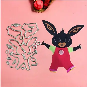 Lovely red Rabbit boy cutting dies love heart toy doll Scrapbook card paper craft home decoration embossing stencil cutter
Lovely red Rabbit boy cutting dies love heart toy doll Scrapbook card paper craft home decoration embossing stencil cutter