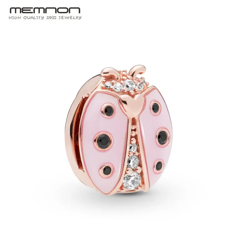 Reflexions Pink Ladybird Clip Charms rose gold Enamel charm Fit 925 sterling silver beads Bracelet DIY silver 925 jewelry making
Reflexions Pink Ladybird Clip Charms rose gold Enamel charm Fit 925 sterling silver beads Bracelet DIY silver 925 jewelry making