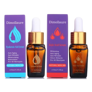 Dimollaure Kojic Acid + Hyaluronic Acid Serum Whitening Anti-Aging removal Freckle melasma Acne pigment sunburn Melanin spots
Dimollaure Kojic Acid + Hyaluronic Acid Serum Whitening Anti-Aging removal Freckle melasma Acne pigment sunburn Melanin spots