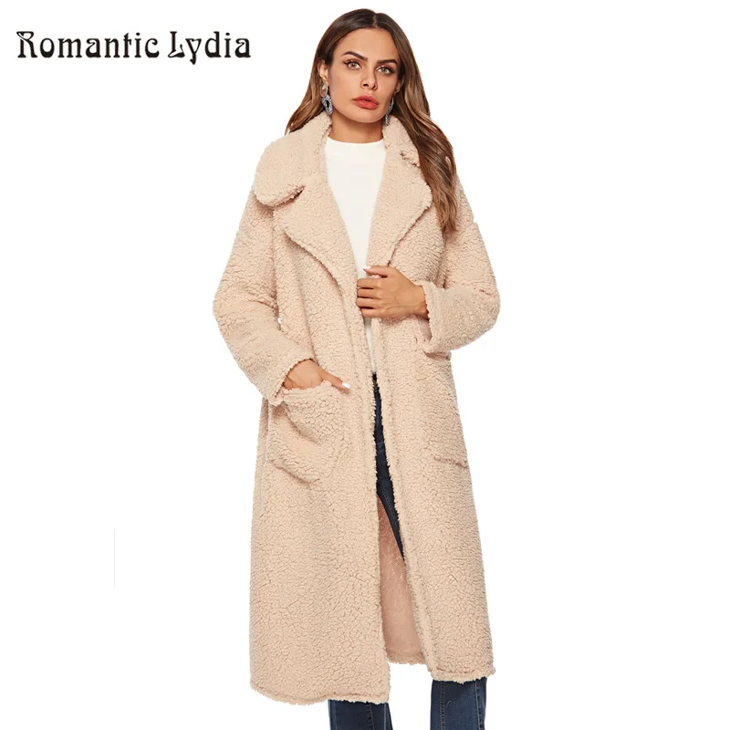 Autumn Wool Winter Coat Women Wide Lapel Khaki Adjustable Belt Loose Warm Outwear Female Casual 2018 Ladies Blend Coat
Autumn Wool Winter Coat Women Wide Lapel Khaki Adjustable Belt Loose Warm Outwear Female Casual 2018 Ladies Blend Coat