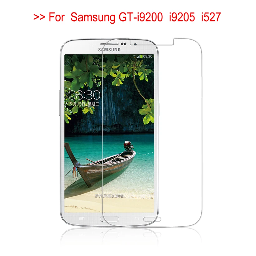 GT-i9200 i9205 i527 L600 Tempered Glass Film 9H Round Edge Screen protector Tempered Glass sFor Samsung Galaxy Mega 6.3 inch
GT-i9200 i9205 i527 L600 Tempered Glass Film 9H Round Edge Screen protector Tempered Glass sFor Samsung Galaxy Mega 6.3 inch