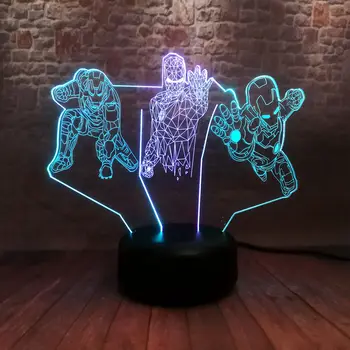 Marvels Figma 3D NightLight LED 7 Mixed Colors Changing Light Avengers Endgame Iron Man Figure Toy
Marvels Figma 3D NightLight LED 7 Mixed Colors Changing Light Avengers Endgame Iron Man Figure Toy