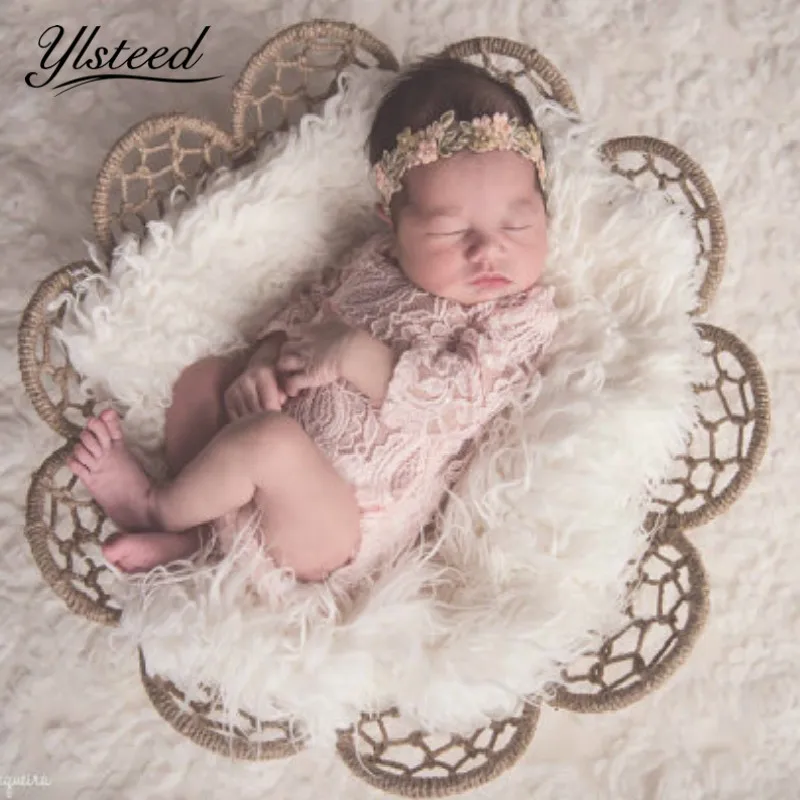 Newborn Photography Props Baby Long Sleeve Low Back Stretch Lace Romper Infant Bowknot Jumpsuit Baby Boy Girl Photo Shoot Props
Newborn Photography Props Baby Long Sleeve Low Back Stretch Lace Romper Infant Bowknot Jumpsuit Baby Boy Girl Photo Shoot Props