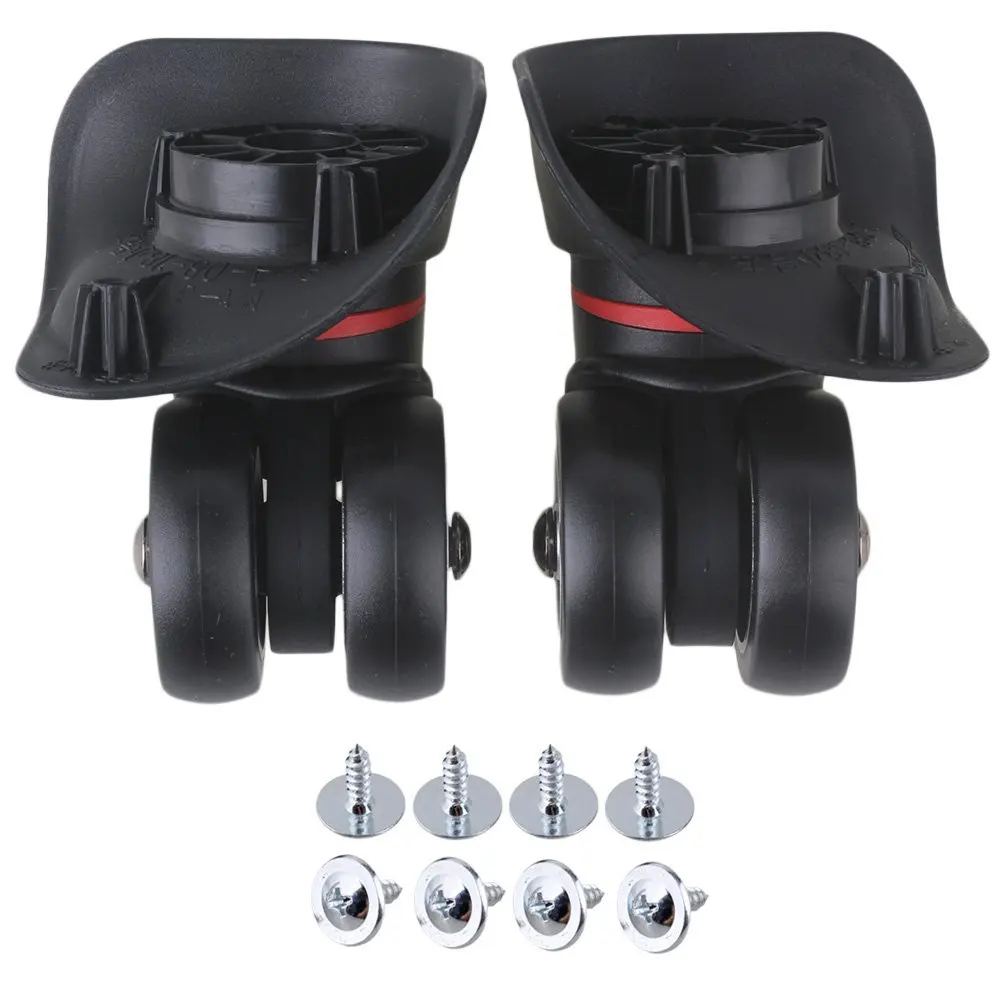 9.6x9.3x4.9cm Black Plastic Left&Right Luggage Suitcase Universal Wheels Replacement Pack of 2
9.6x9.3x4.9cm Black Plastic Left&Right Luggage Suitcase Universal Wheels Replacement Pack of 2