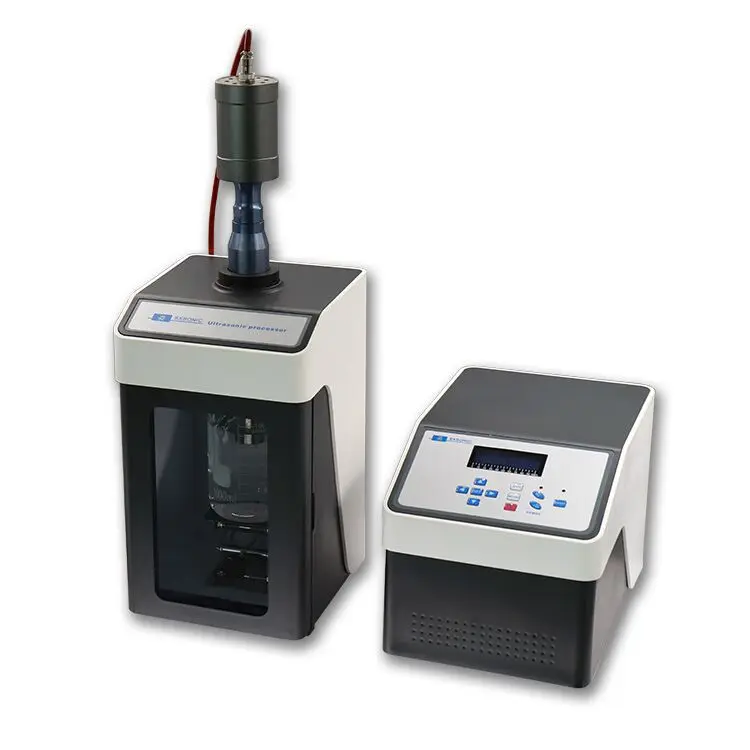 Newest model CE ISO Ultrasonic Homogenizer Sonicator Processor Cell Disruptor Mixer 1800W 20KHZ 50ml-3000ml FS-1800N RH
Newest model CE ISO Ultrasonic Homogenizer Sonicator Processor Cell Disruptor Mixer 1800W 20KHZ 50ml-3000ml FS-1800N RH