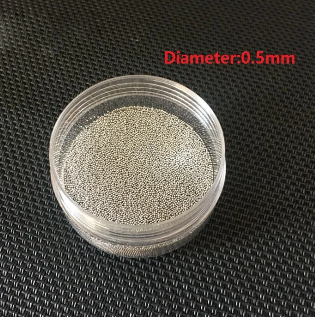 10000pcs/lot Dia 0.5mm stainless steel ball bearings Miniature Mini Diameter 0.5 mm steel ball bearing ball
10000pcs/lot Dia 0.5mm stainless steel ball bearings Miniature Mini Diameter 0.5 mm steel ball bearing ball