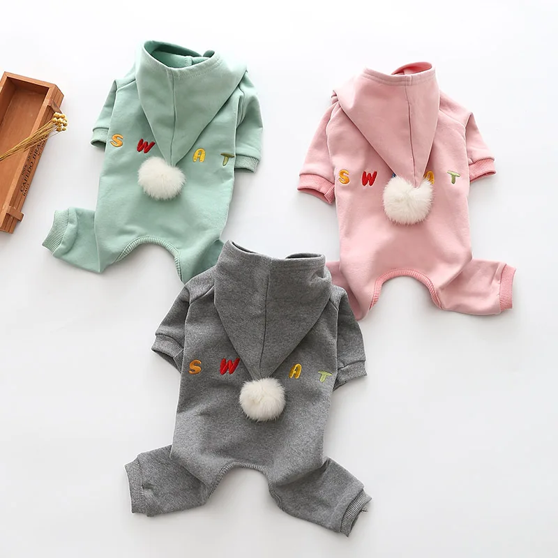 Small Large Dog Letter Printing Overcoat Hoodie Pet Winter Clothes with Hairball Warm Soft Hoodies Coat Costume Apparel
Small Large Dog Letter Printing Overcoat Hoodie Pet Winter Clothes with Hairball Warm Soft Hoodies Coat Costume Apparel