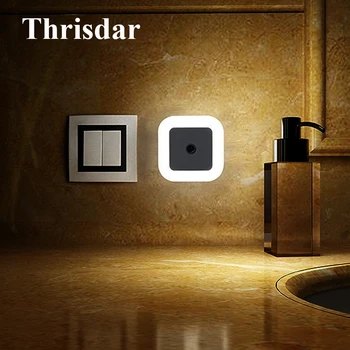 Thrisdar Novelty LED Night Light Wall Socket Lights With EU US Plug Auto Light Sensor Bedroom Bedside Baby Kids Emergency Light
Thrisdar Novelty LED Night Light Wall Socket Lights With EU US Plug Auto Light Sensor Bedroom Bedside Baby Kids Emergency Light