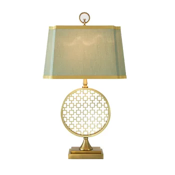 Chinese Style Creative Noble Table Lamps Classical Golden Iron Grid Table Lamps Model Room Living Room Bedroom Art Table Lamps
Chinese Style Creative Noble Table Lamps Classical Golden Iron Grid Table Lamps Model Room Living Room Bedroom Art Table Lamps