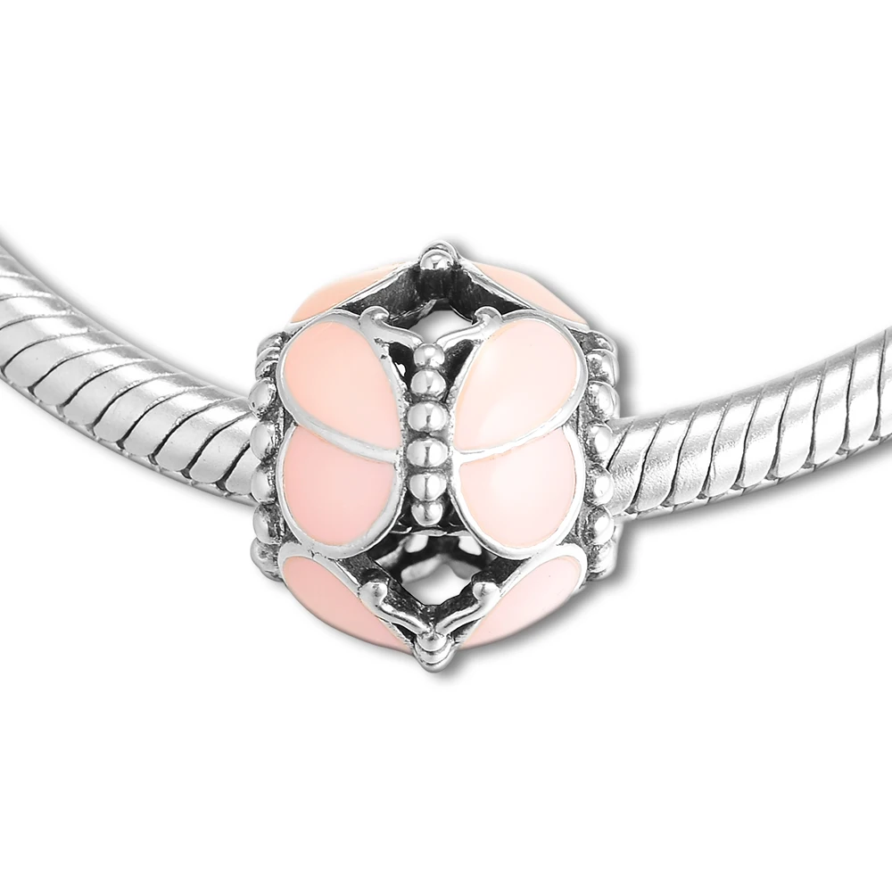Fashion DIY Pink Butterflies Charm Beads For Jewelry Making Fits 925 Sterling Silver Jewelry Bracelets Woman Charms
Fashion DIY Pink Butterflies Charm Beads For Jewelry Making Fits 925 Sterling Silver Jewelry Bracelets Woman Charms