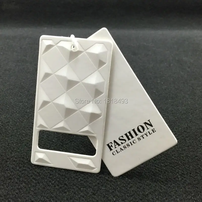 Customized top quality clothing embossed tags/garment shape cutting paper tag printing/clothing label/main label 1000 pcs a lot
Customized top quality clothing embossed tags/garment shape cutting paper tag printing/clothing label/main label 1000 pcs a lot