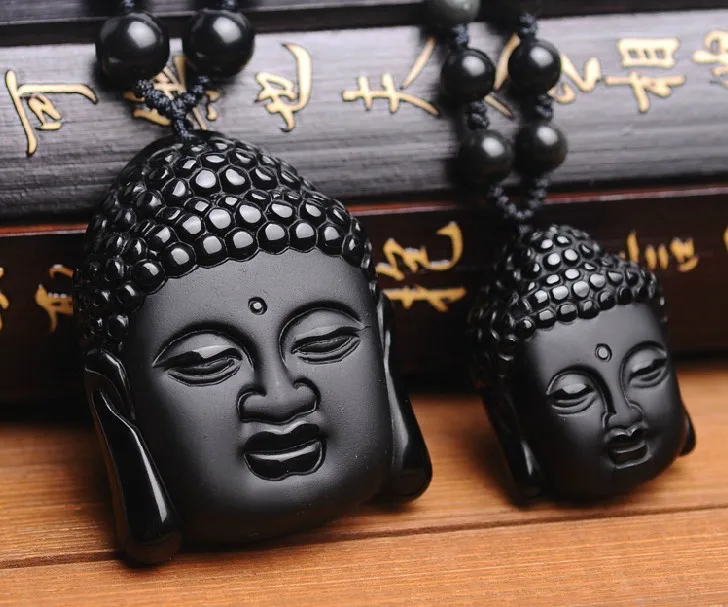 Wonderful Natural Genuine Black Obsidian Carved Buddha Lucky Blessing Pendant Necklace Carving Pendants Fashion Jewelry
Wonderful Natural Genuine Black Obsidian Carved Buddha Lucky Blessing Pendant Necklace Carving Pendants Fashion Jewelry