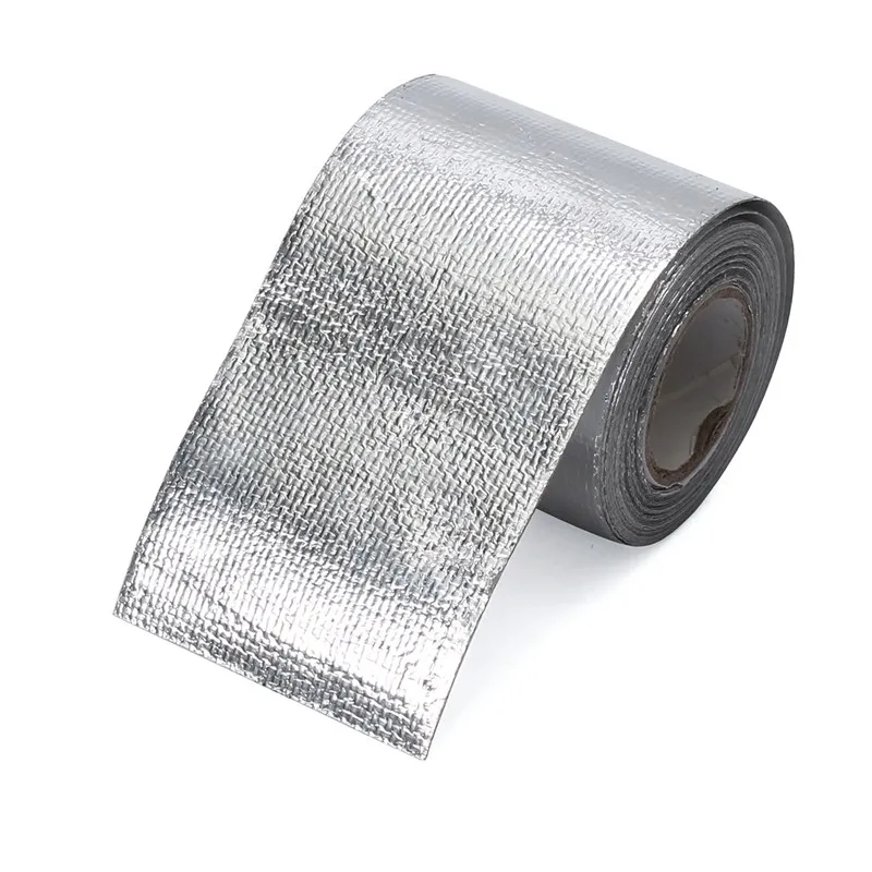 MTGATHER 2 Inch Self Adhesive Thermo Shield Reflective Heat Shield Heatshield Tape Wrapping Flame Retardant Anticorrosive
MTGATHER 2 Inch Self Adhesive Thermo Shield Reflective Heat Shield Heatshield Tape Wrapping Flame Retardant Anticorrosive