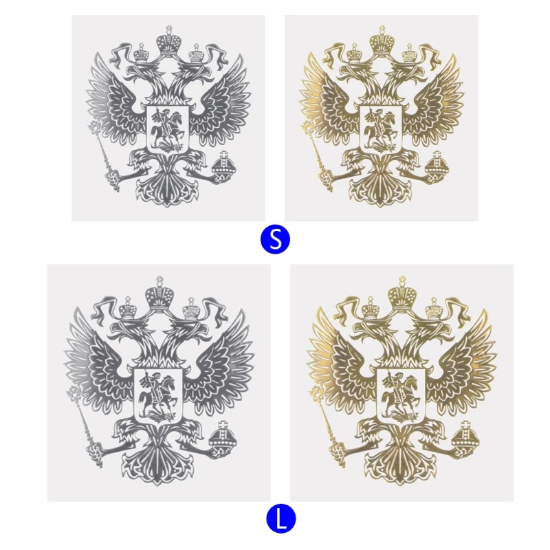 Фото Coat of Arms Russia Car Sticker Russian Eagle Decal Stickers For Styling | Автомобили и мотоциклы