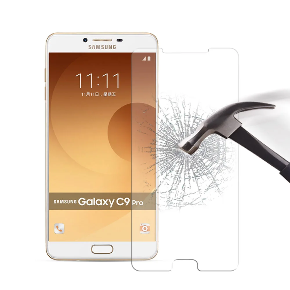 Screen Cover Tempered Glass For Samsung Galaxy C9 Pro C9000 HD Explosion-proof Screen protector For Galaxy C9 Pro C9000 6.0inch
Screen Cover Tempered Glass For Samsung Galaxy C9 Pro C9000 HD Explosion-proof Screen protector For Galaxy C9 Pro C9000 6.0inch