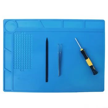 1 PC 3 Size Blue Color Heat-resistant Silicone Pad Repair Mat Heat Insulation BGA Soldering Station
1 PC 3 Size Blue Color Heat-resistant Silicone Pad Repair Mat Heat Insulation BGA Soldering Station