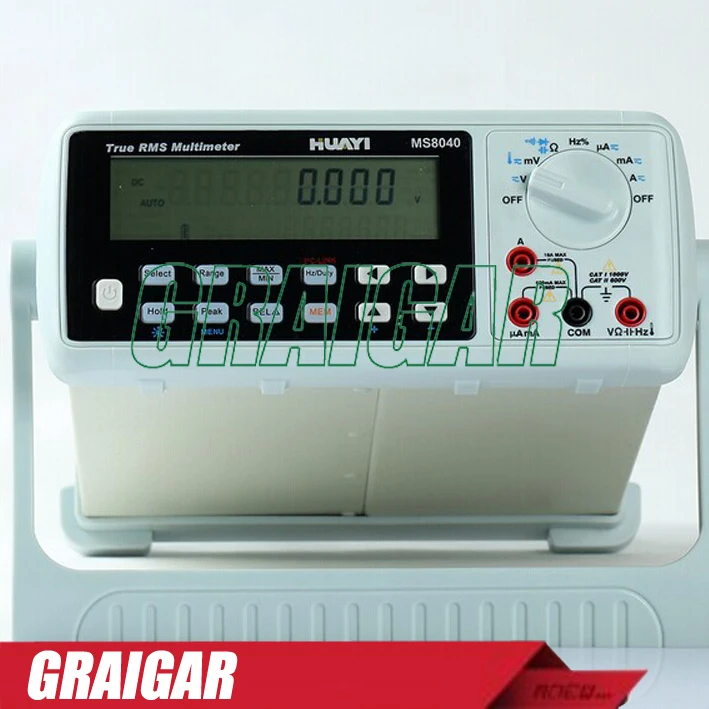 New High Accuracy Digital MultiMeter MS8040 Top Multimeter 6300 Counts with Large Display
New High Accuracy Digital MultiMeter MS8040 Top Multimeter 6300 Counts with Large Display