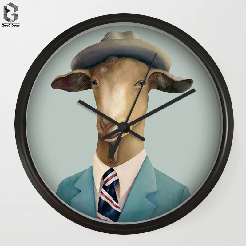 Nordic Art Wall Clocks Gentleman Goat For Bedroom Wall Decoration, Table Decorative Mute Quartz Clock Home Decor
Nordic Art Wall Clocks Gentleman Goat For Bedroom Wall Decoration, Table Decorative Mute Quartz Clock Home Decor