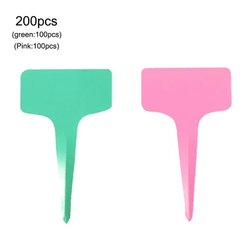 200 Pcs T-Type Plastic Plant Labels Tags Markers Garden Plant Stakes tags are easily written convenient to use
200 Pcs T-Type Plastic Plant Labels Tags Markers Garden Plant Stakes tags are easily written convenient to use