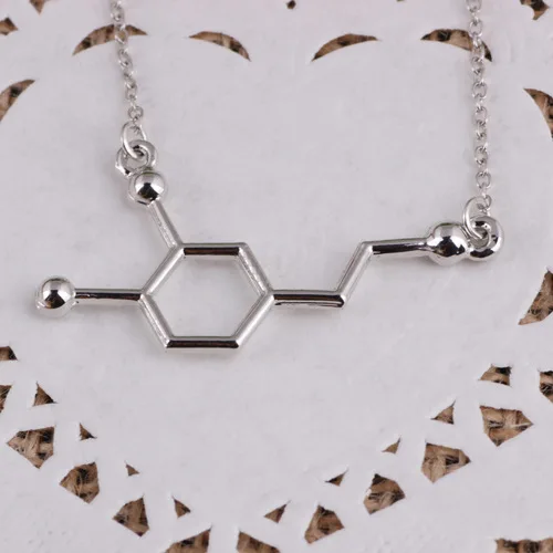 New Fashion Pendant Necklace Happy hormone, Serotonin Molecules, Happiness Signal, 5-ht Pendant Couple The Best Gift Wholesale
New Fashion Pendant Necklace Happy hormone, Serotonin Molecules, Happiness Signal, 5-ht Pendant Couple The Best Gift Wholesale