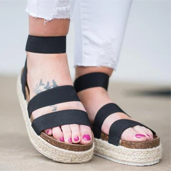 Women Sandals Elasticity Summer Shoes Woman Platform Sandals Chaussures Femme Plus Size Flat Sandals Chunky Heels Causal Shoes
Women Sandals Elasticity Summer Shoes Woman Platform Sandals Chaussures Femme Plus Size Flat Sandals Chunky Heels Causal Shoes