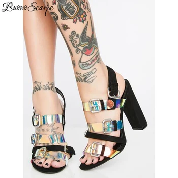 2019 Summer High Heels Dancing Shoes Chunky Heels Buckle Strap Fashion Sandals Gladiator Shoes Big Size Ladies Sexy Party Shoes
2019 Summer High Heels Dancing Shoes Chunky Heels Buckle Strap Fashion Sandals Gladiator Shoes Big Size Ladies Sexy Party Shoes