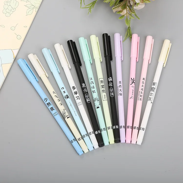 1 Pcs Creative Writing Neutral Pen Cute Learning Stationery Learning Hegemony Pen Interesting Personality Office Signature Pen
1 Pcs Creative Writing Neutral Pen Cute Learning Stationery Learning Hegemony Pen Interesting Personality Office Signature Pen