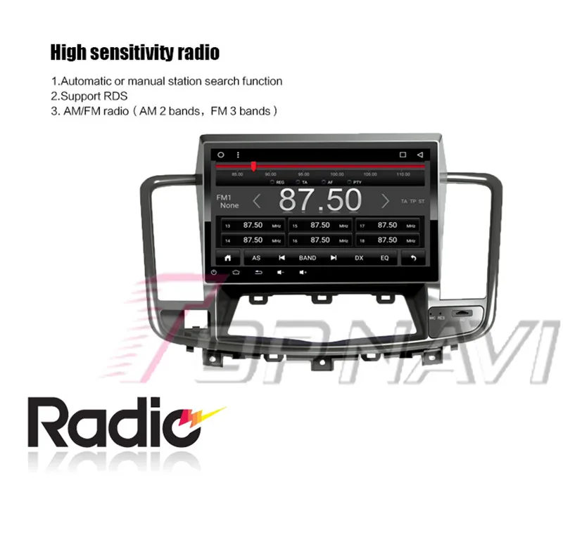 car player universal For Nissan Teana 2010