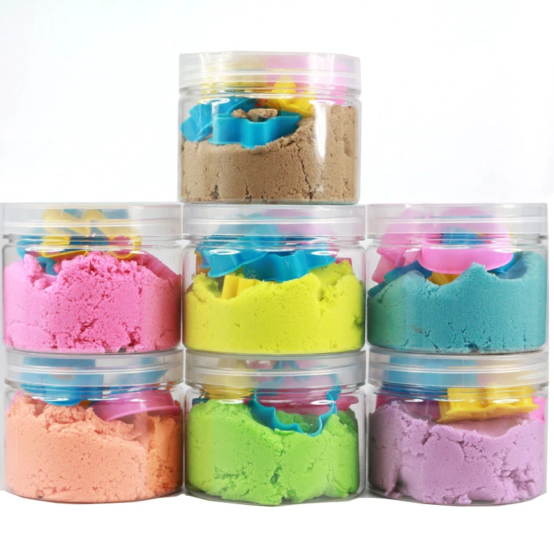 Child's 300g/box 6 Models Color Clay Dynamic Sand Amazing Magic Sand early learning Mars Space Sand Toy kids Christmas gift
Child's 300g/box 6 Models Color Clay Dynamic Sand Amazing Magic Sand early learning Mars Space Sand Toy kids Christmas gift