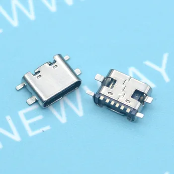 50Pcs/Lot Micro Usb Jack 3.1 Type-C 6Pin Smd Female Connector For Mobile Phone Charging Port Charging Socket Good Quality
50Pcs/Lot Micro Usb Jack 3.1 Type-C 6Pin Smd Female Connector For Mobile Phone Charging Port Charging Socket Good Quality