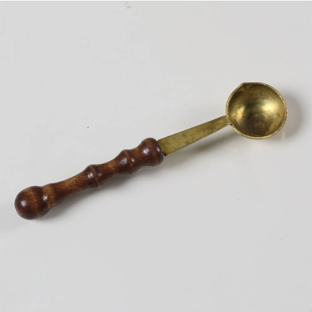 1 Pcs Wax Seals Specified Spoon Vintage Wooden Handle Sealing Wax Spoon Copper Adults Sealing Wax Spoon
1 Pcs Wax Seals Specified Spoon Vintage Wooden Handle Sealing Wax Spoon Copper Adults Sealing Wax Spoon