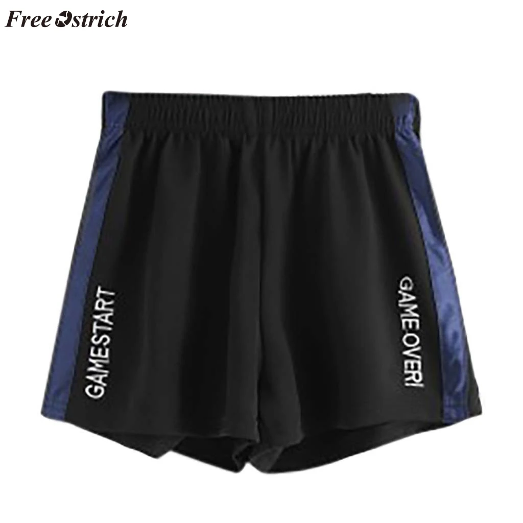FREE OSTRICH Women fashion trend campus wind casual beach color matching letters in the waist loose shorts student sports shorts
FREE OSTRICH Women fashion trend campus wind casual beach color matching letters in the waist loose shorts student sports shorts