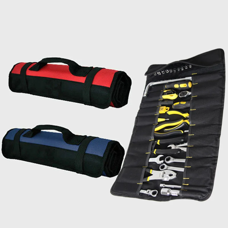 Multifunctional Portable Reel Tool Storage Bag Oxford Fabric Electrical Tool Storage Bag Sleeve Hardware Tool Handbag Red / Blue
Multifunctional Portable Reel Tool Storage Bag Oxford Fabric Electrical Tool Storage Bag Sleeve Hardware Tool Handbag Red / Blue