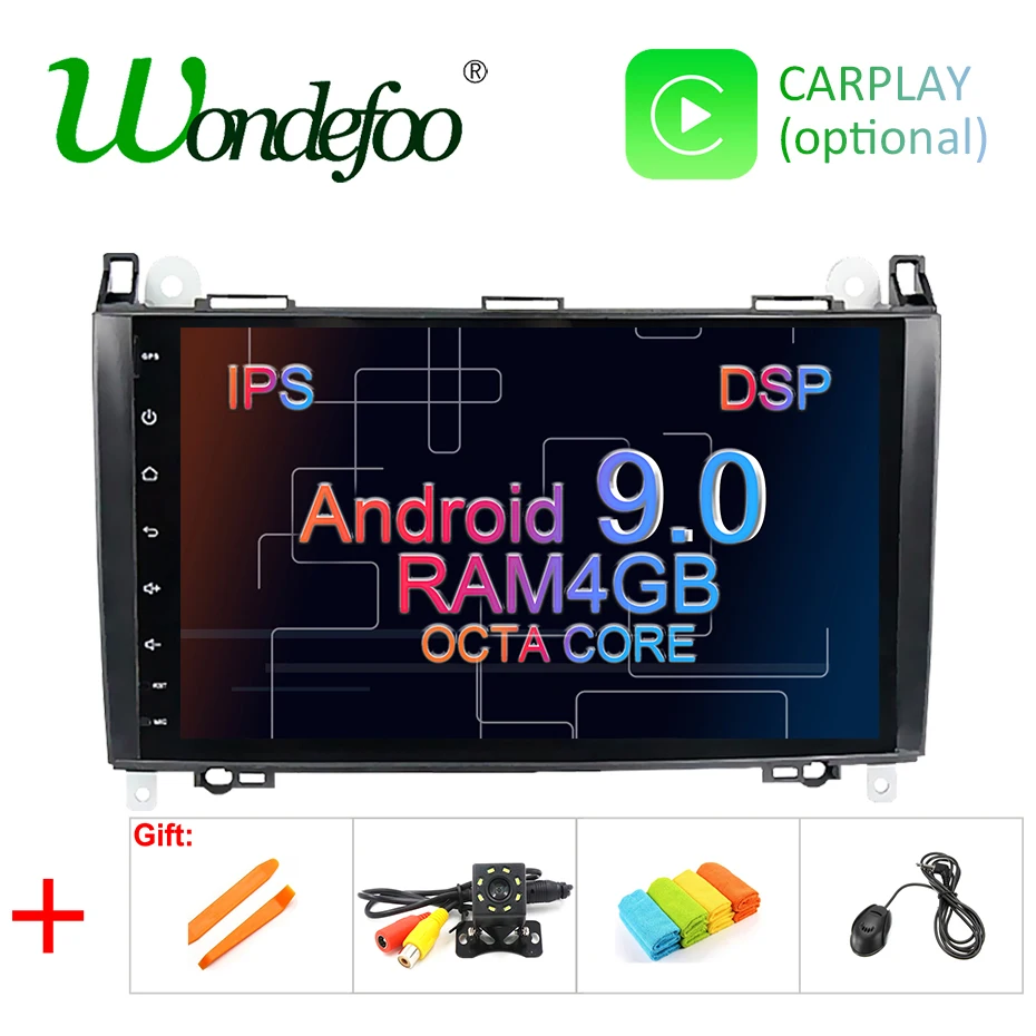 9" DSP IPS Android 9.0 4G 64G Car GPS For Mercedes Benz Sprinter B200 B-class W245 B170 W209 W169 A180 A160 W906 radio no dvd
9" DSP IPS Android 9.0 4G 64G Car GPS For Mercedes Benz Sprinter B200 B-class W245 B170 W209 W169 A180 A160 W906 radio no dvd