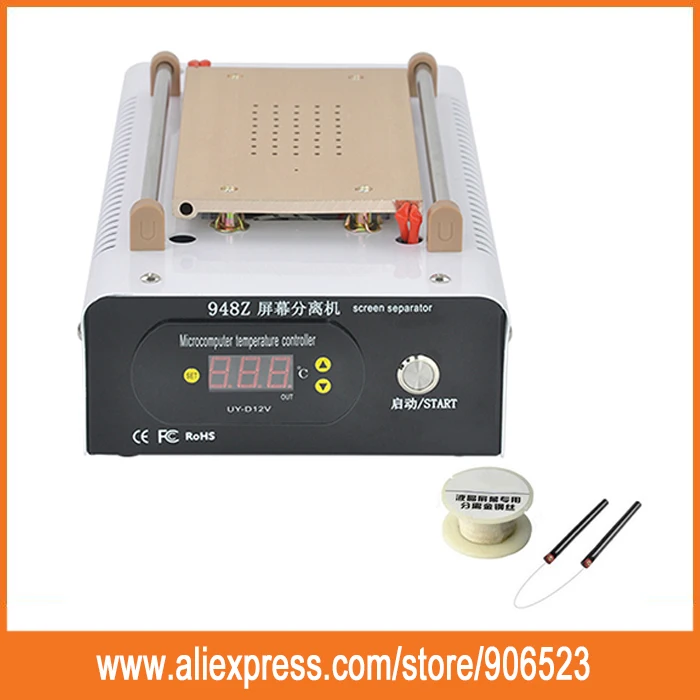 NEW Arrive Mobile phone Built-in Pump Vacuum Metal Body Glass LCD Screen Separator Machine with LED Display for Max 8 inch LCD
NEW Arrive Mobile phone Built-in Pump Vacuum Metal Body Glass LCD Screen Separator Machine with LED Display for Max 8 inch LCD