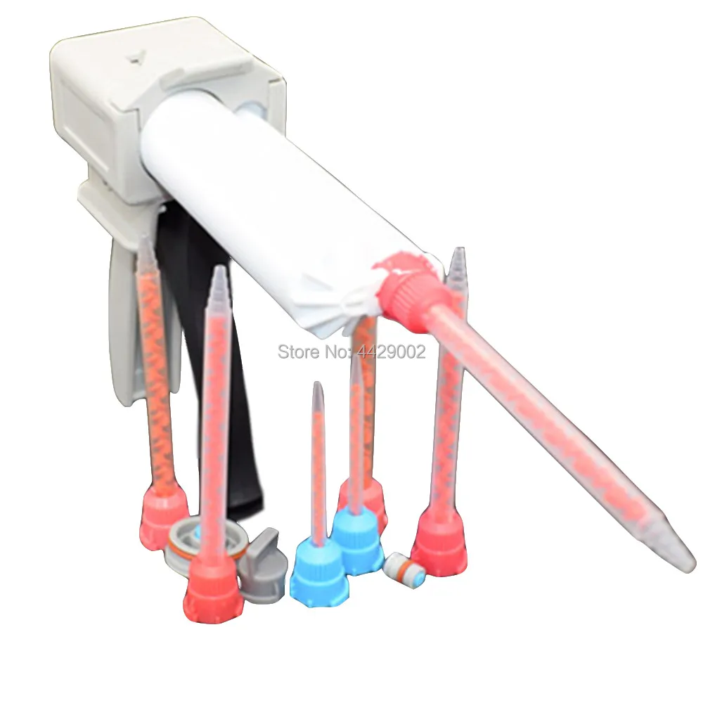 10:1 50ml Dispensing Gun Caulking Gun Caulk Adhesive Guns + 50mL 1:10 Epoxy Cartridge + 5pc Epoxy Resin Acrylics Silicone Nozzle
10:1 50ml Dispensing Gun Caulking Gun Caulk Adhesive Guns + 50mL 1:10 Epoxy Cartridge + 5pc Epoxy Resin Acrylics Silicone Nozzle