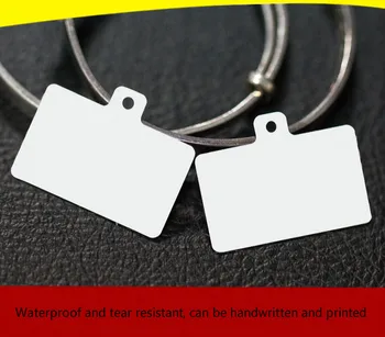 Blank Jewelry Hanging Tag White Pet Tag Labels Ring Bracket Ring Earrings Price Tag Display Custom Logo Price Name Card
Blank Jewelry Hanging Tag White Pet Tag Labels Ring Bracket Ring Earrings Price Tag Display Custom Logo Price Name Card