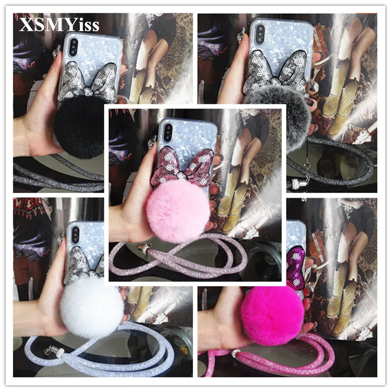 XSMYiss Cute Conch Shell Phone Case For Samsung S7 edge S8 S9 Plus Note8 Back Cover Bow-knot With Fur Ball Case Coque
XSMYiss Cute Conch Shell Phone Case For Samsung S7 edge S8 S9 Plus Note8 Back Cover Bow-knot With Fur Ball Case Coque