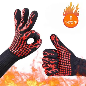 1PC Barbecue Kitchen Gloves BBQ Gloves Oven Mitts Baking Glove Extreme Heat Resistant Multi-Purpose Grilling Cooking Gloves U3
1PC Barbecue Kitchen Gloves BBQ Gloves Oven Mitts Baking Glove Extreme Heat Resistant Multi-Purpose Grilling Cooking Gloves U3