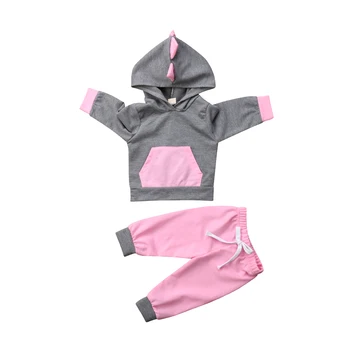 Fashion 2Pcs Newborn Baby Girls Boys 3D Dinosaur Clothing Set Long Sleeve Hooded Tops Sweatshirt Pants Autumn Outfits Clothes
Fashion 2Pcs Newborn Baby Girls Boys 3D Dinosaur Clothing Set Long Sleeve Hooded Tops Sweatshirt Pants Autumn Outfits Clothes
