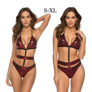 Women Bandage Bikini Push-up Padded Bra Swimsuit Bathing 2-Pcs Set Swimwear Push-up Padded Bra Bandage Bikini Set Swimsuit
Women Bandage Bikini Push-up Padded Bra Swimsuit Bathing 2-Pcs Set Swimwear Push-up Padded Bra Bandage Bikini Set Swimsuit