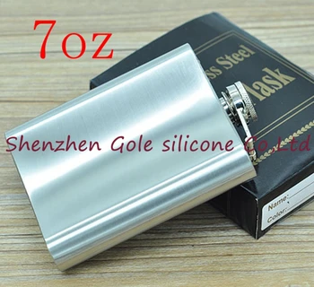 200pcs 7oz Stainless Steel Pocket Flask Russian Hip Flask Male Small Portable Mini Shot Bottles Whiskey Jug Small Gifts For Man
200pcs 7oz Stainless Steel Pocket Flask Russian Hip Flask Male Small Portable Mini Shot Bottles Whiskey Jug Small Gifts For Man