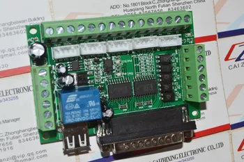 Upgraded 5 Axis CNC Interface Adapter Breakout Board For Stepper Motor Driver Mach3 +USB Cable.We are the manufacturer Technical
Upgraded 5 Axis CNC Interface Adapter Breakout Board For Stepper Motor Driver Mach3 +USB Cable.We are the manufacturer Technical