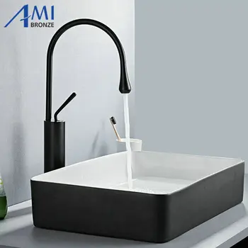 Black Paint Newly Drop Style Basin Faucet Bathroom Faucets Hot Cold Mixer Tap 360 Swivel Waterfall Faucets Art Crane 9008B
Black Paint Newly Drop Style Basin Faucet Bathroom Faucets Hot Cold Mixer Tap 360 Swivel Waterfall Faucets Art Crane 9008B