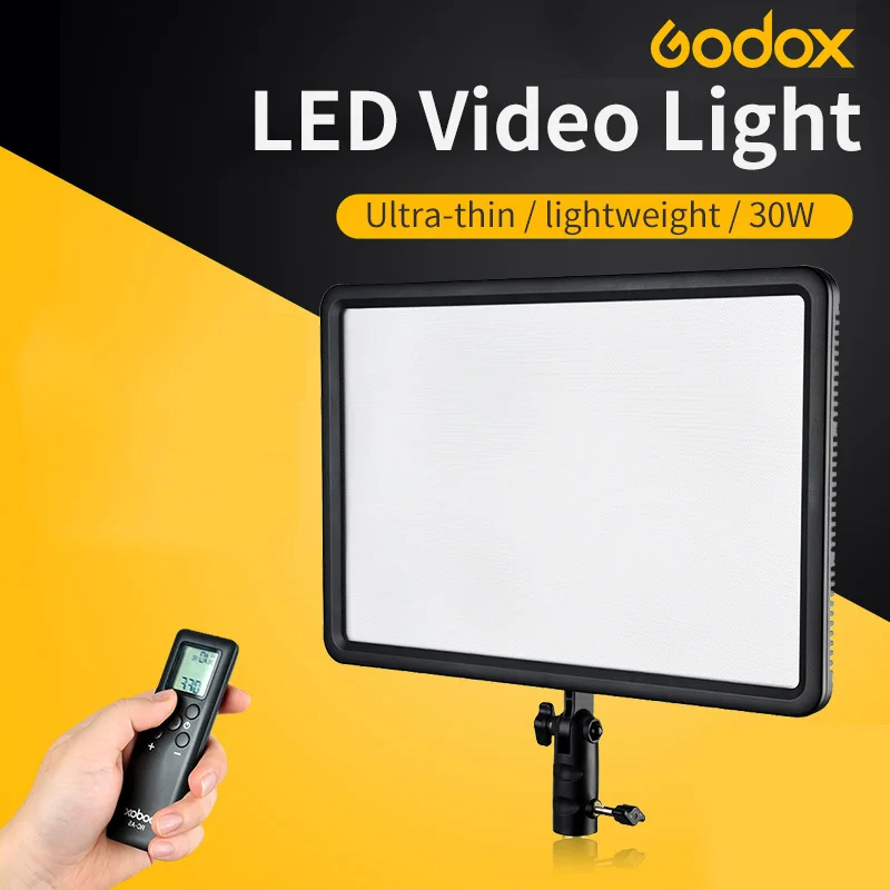 LEDP260C Ultra-thin 30W GODOX lightweight LED Video Light Panel Lamp for Digital DSLR Camera Studio Photography
LEDP260C Ultra-thin 30W GODOX lightweight LED Video Light Panel Lamp for Digital DSLR Camera Studio Photography