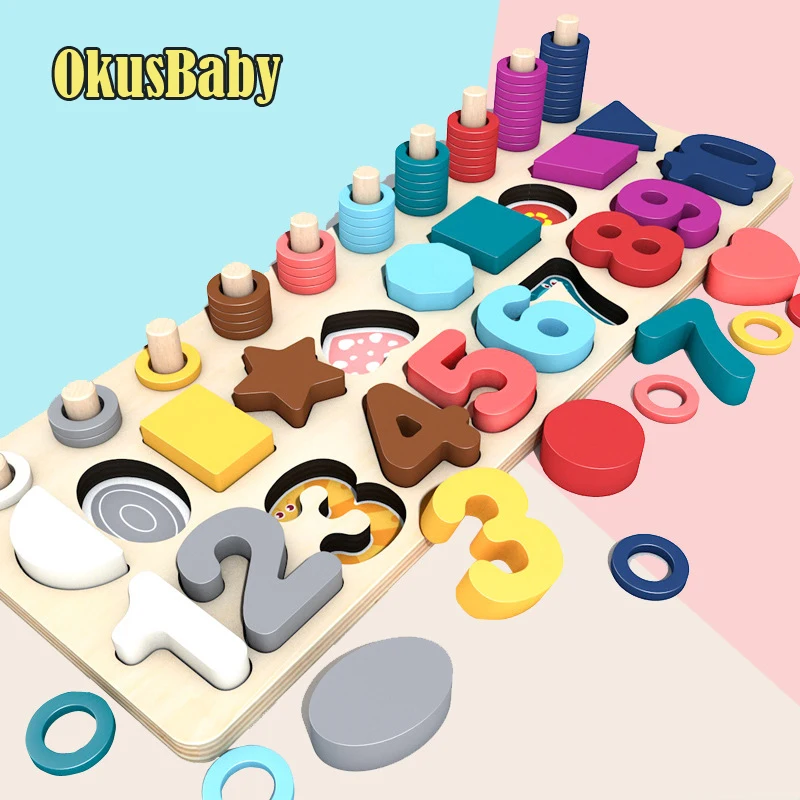 Cartoon Animal Multifunctional Kids Educatioinal Wood Toys Board Game Toy Puzzle Learning Figures Math Kit Baby Early Study Set
Cartoon Animal Multifunctional Kids Educatioinal Wood Toys Board Game Toy Puzzle Learning Figures Math Kit Baby Early Study Set